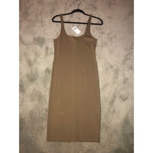 Forever 21 Olive Green Bodycon Dress